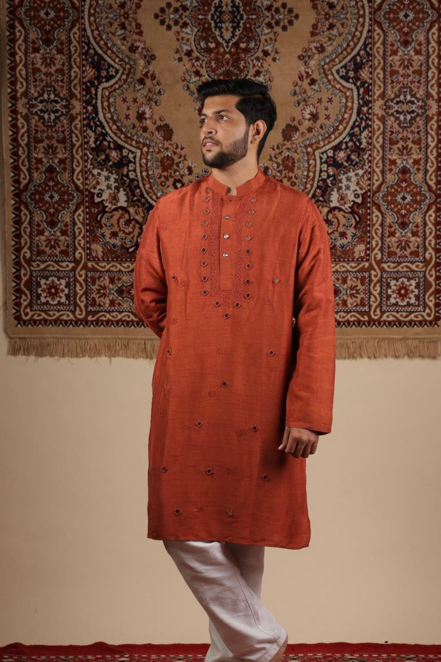 ORANGE KURTA