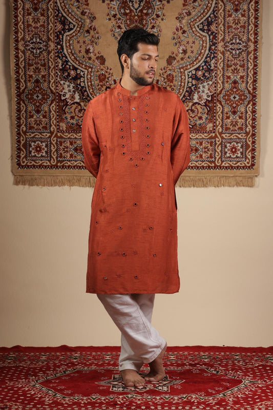 ORANGE KURTA