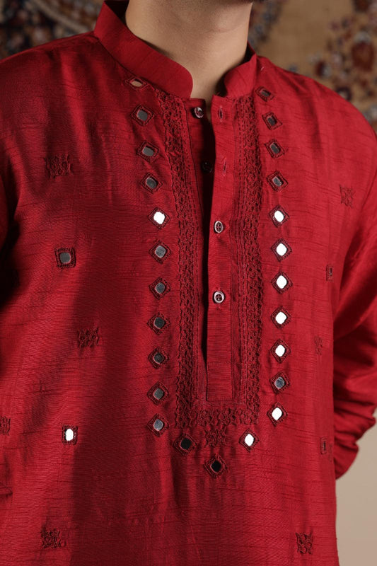 MAROON KURTA